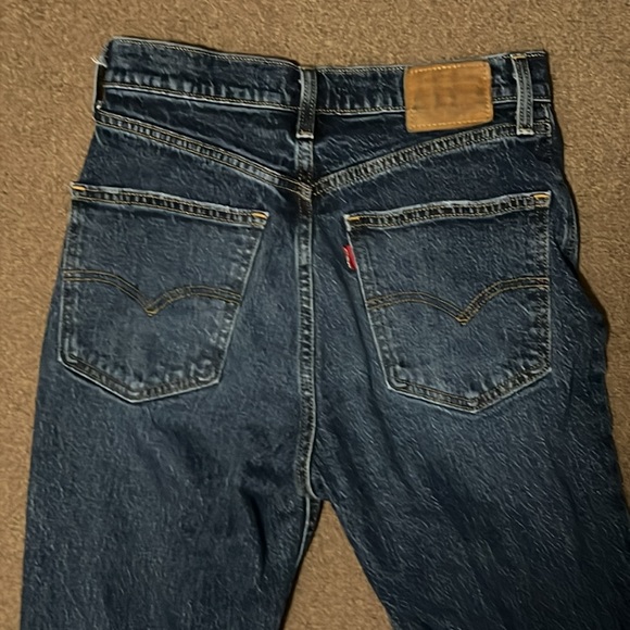 Levi’s 70’s high slim straight jeans. Size 27. Gently worn. Zip fly - Picture 8 of 10